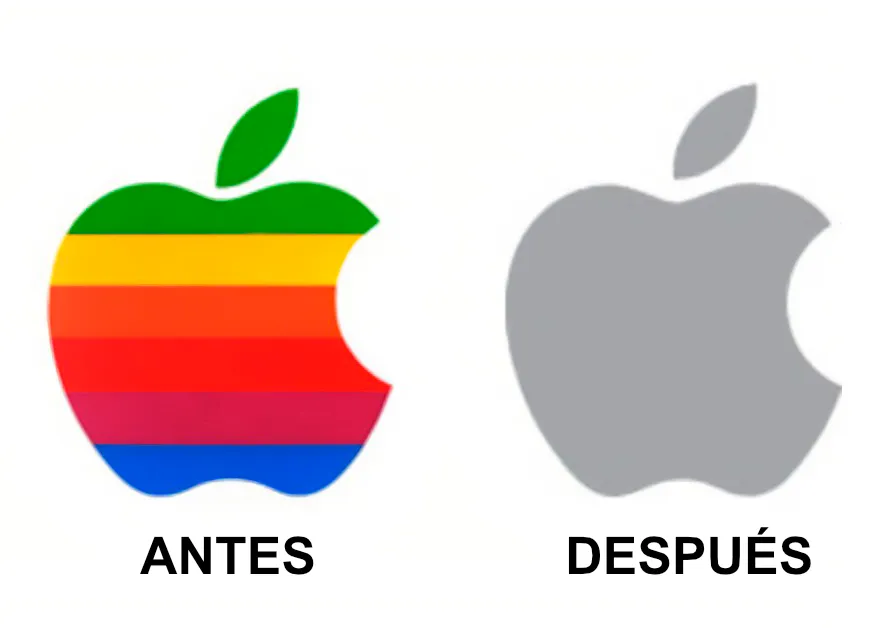 Rebranding logo Apple