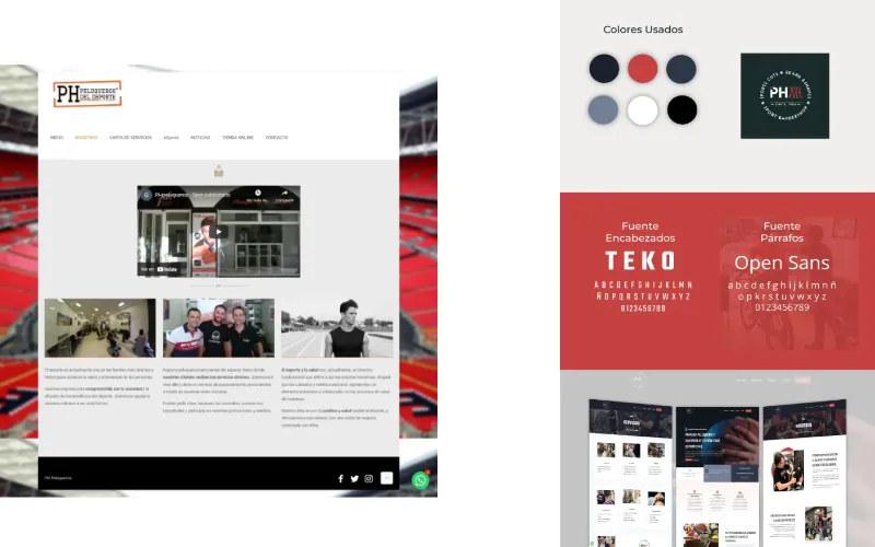 Rebranding PH Peluqueros