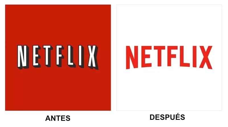 Rebranding logo Netflix